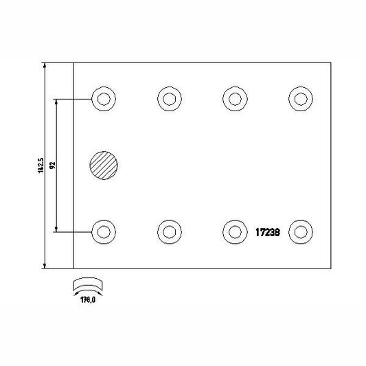4 RIDE AB45-4052 Service Brake Cable Pull