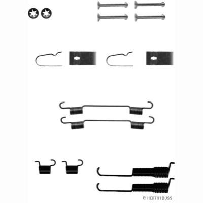 QUICK BRAKE QB105-0655 Brake Shoes Accessory Kit