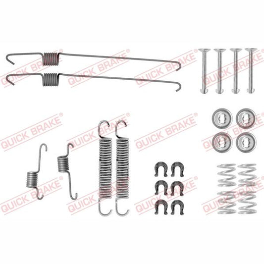 QUICK BRAKE QB105-0001 Brake Shoes Accessory Kit