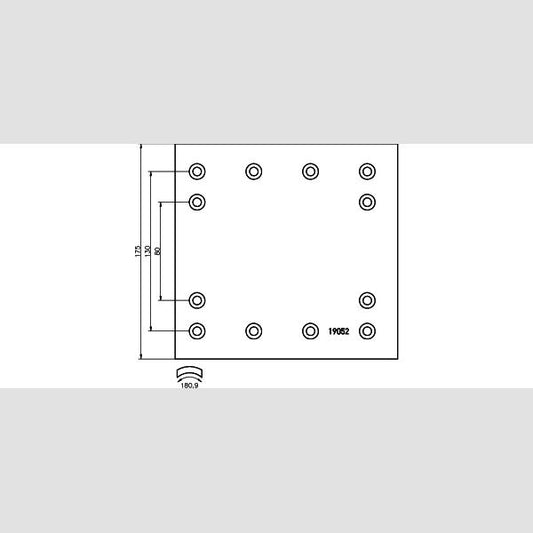 OE PEUGEOT 476921 Handbrake Cable Conversion Kit