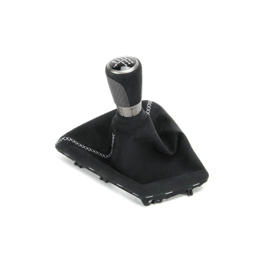Genuine BMW 25112413013 F20 F21 F22 F23 M Performance Gear Knob with Alcantara Boot - Manual (Inc. 125i, M135i, 230i & M240i)