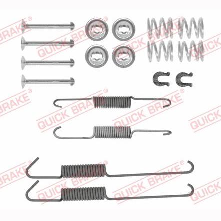 QUICK BRAKE QB105-0002 Brake Shoes Accessory Kit