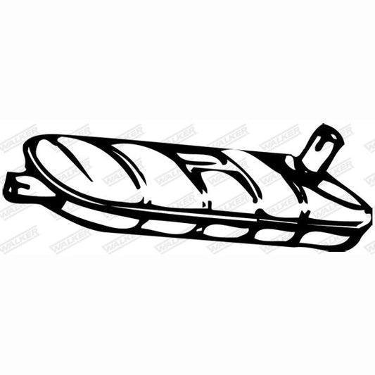 WALKER WALK04877 Front Muffler