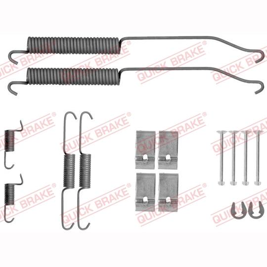 QUICK BRAKE QB105-0036 Brake Shoes Accessory Kit