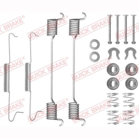 QUICK BRAKE QB105-0525 Brake Shoes Accessory Kit