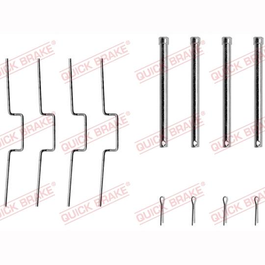 QUICK BRAKE QB109-1176 Disc Brake Pad Accessory Kit