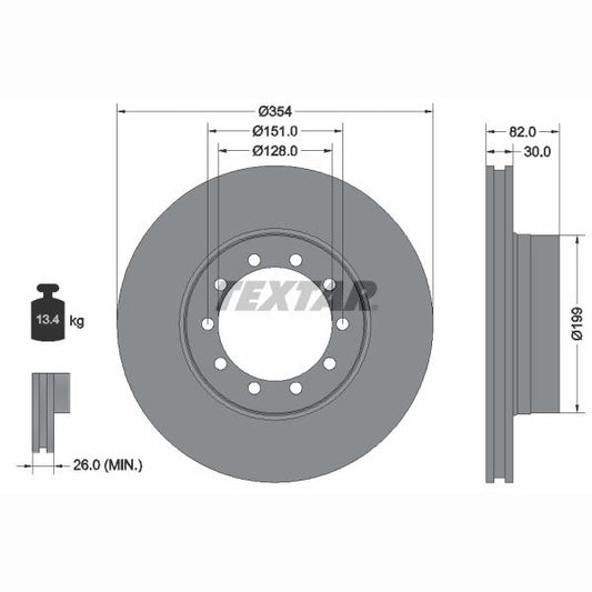 FEBI BILSTEIN FE174245 Brake Disc Splash Guard