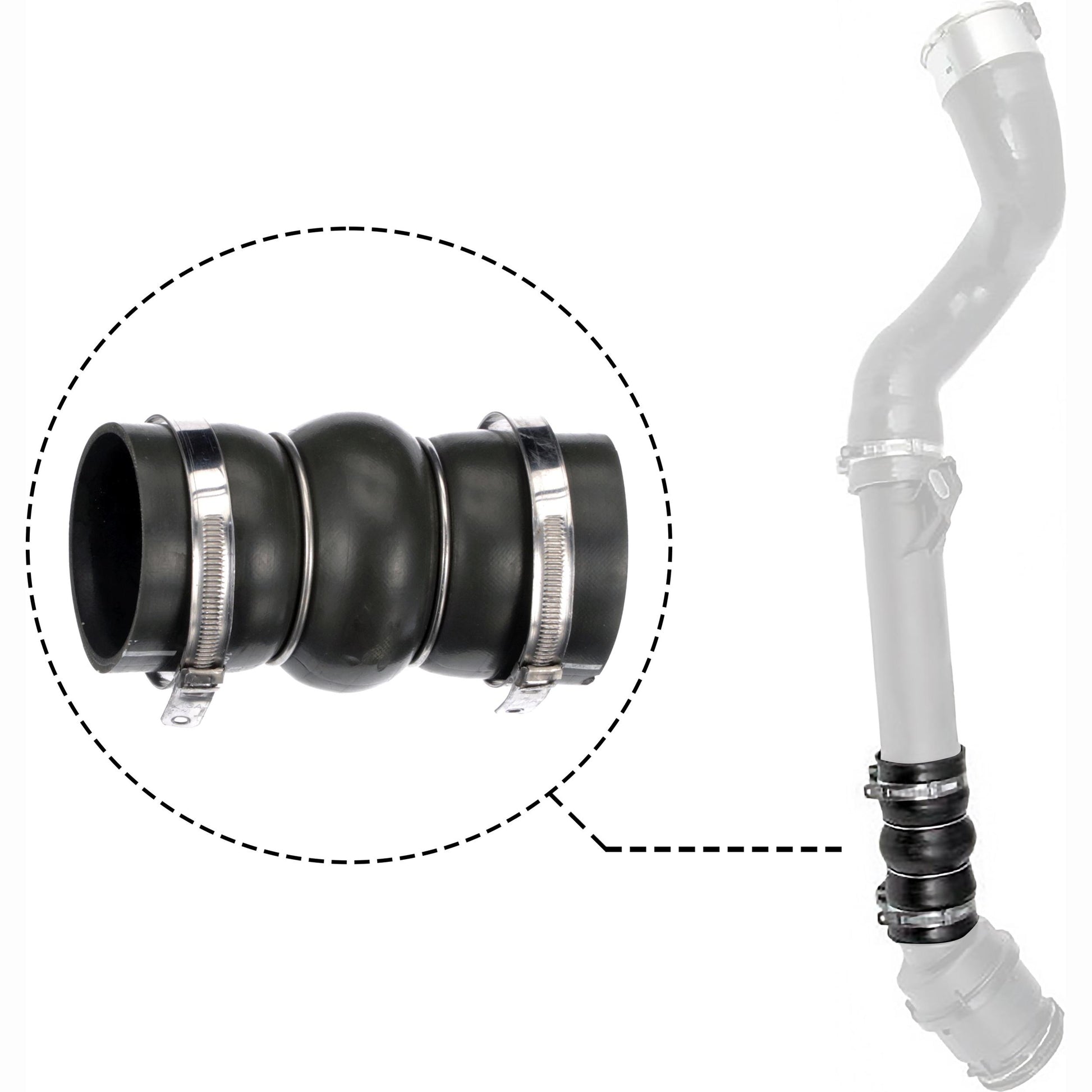 GATES GAT09-1423 Charge Air Hose