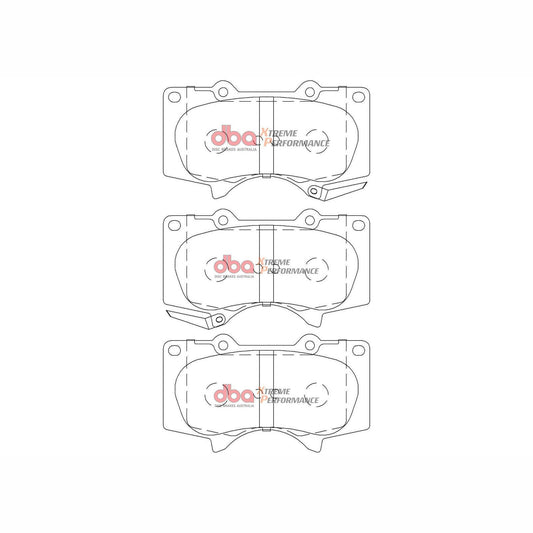 DBA DB2380XP High Performance Brake Pad Set