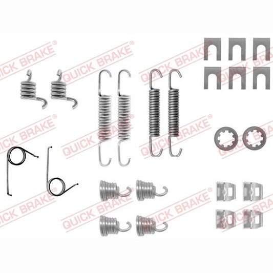 QUICK BRAKE QB105-0554 Brake Shoes Accessory Kit
