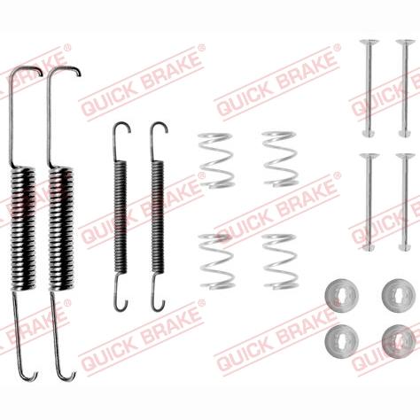QUICK BRAKE QB105-0510 Brake Shoes Accessory Kit