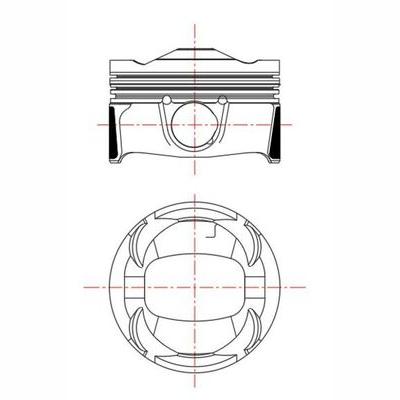 MAHLE 039PI00135002 Piston