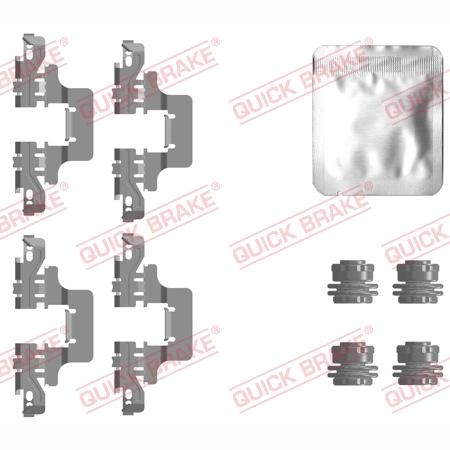 QUICK BRAKE QB109-0128 Disc Brake Pad Accessory Kit