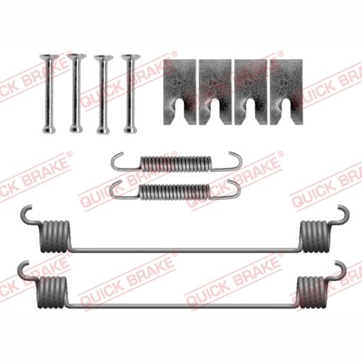 QUICK BRAKE QB105-0056 Brake Shoes Accessory Kit