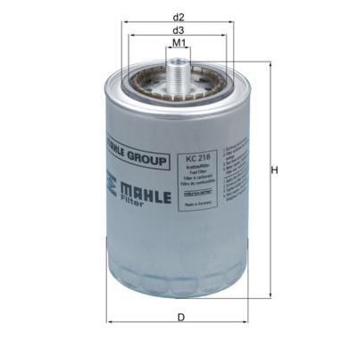 MAHLE KC218 Fuel Filter