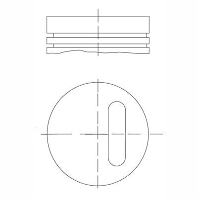 MAHLE 0210200 Piston