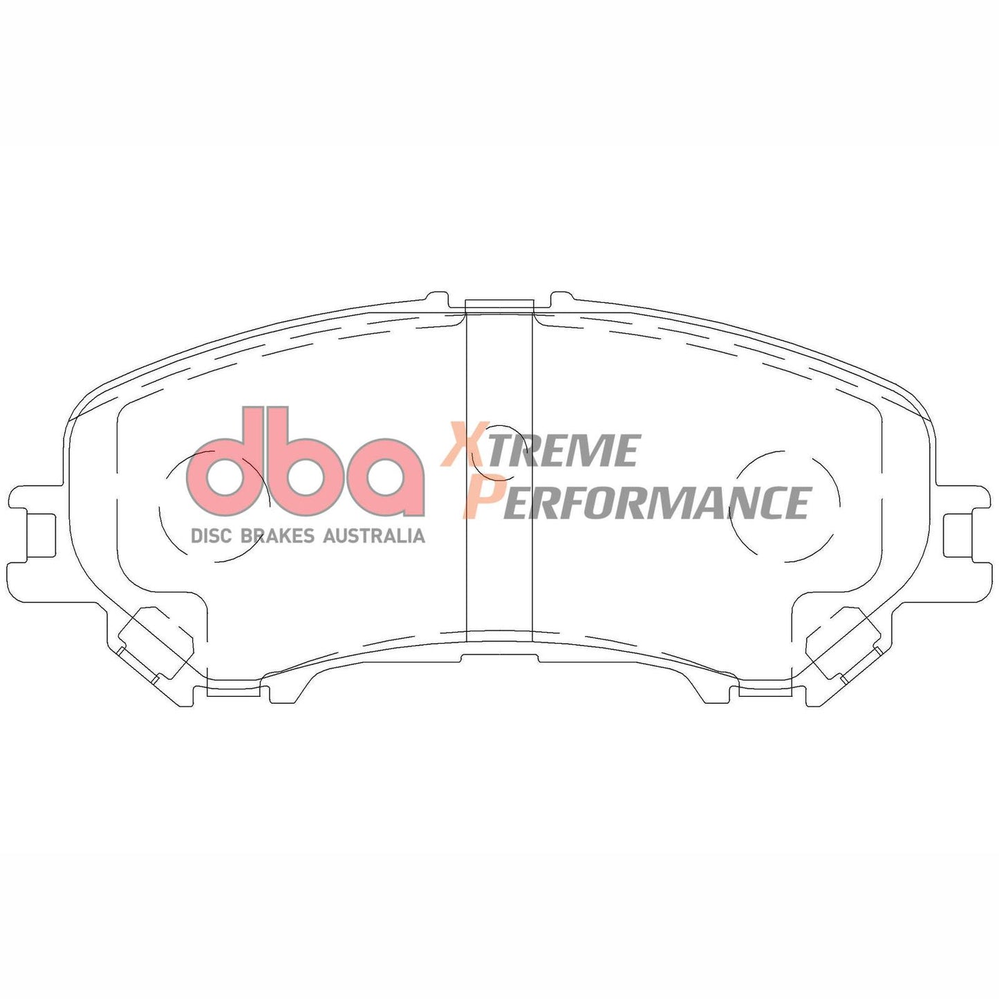 DBA DB2345XP High Performance Brake Pad Set