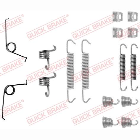 QUICK BRAKE QB105-0769 Brake Shoes Accessory Kit