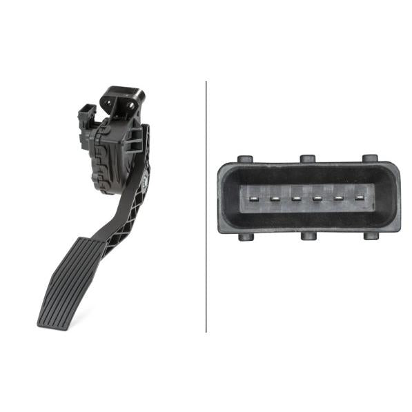 HELLA 946-291 Accelerator Pedal Position Sensor