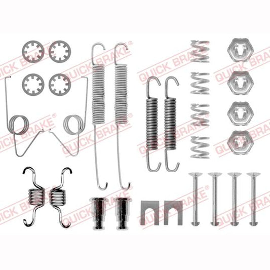 QUICK BRAKE QB105-0614 Brake Shoes Accessory Kit