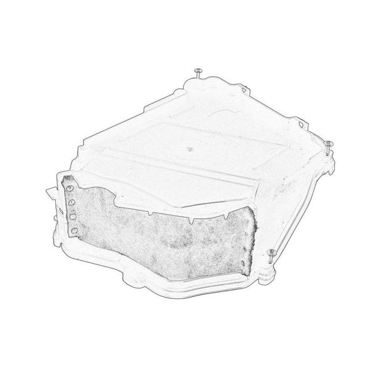 OE BMW 64119216222 Fresh Air Conduit (Cabin Air) Cover