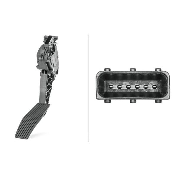 HELLA 765-741 Accelerator Pedal Position Sensor