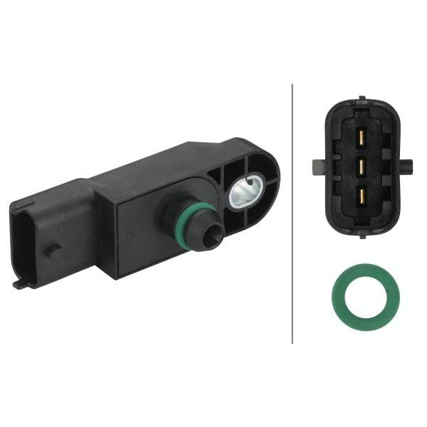 HELLA 400-741 Boost Pressure Sensor