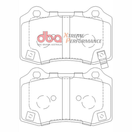 DBA DB8805XP High Performance Brake Pad Set