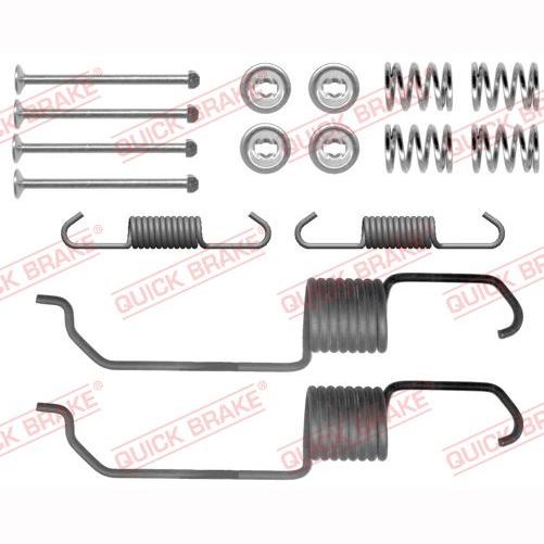 QUICK BRAKE QB105-0825 Brake Shoes Accessory Kit