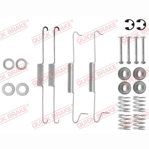 QUICK BRAKE QB105-0623 Brake Shoes Accessory Kit