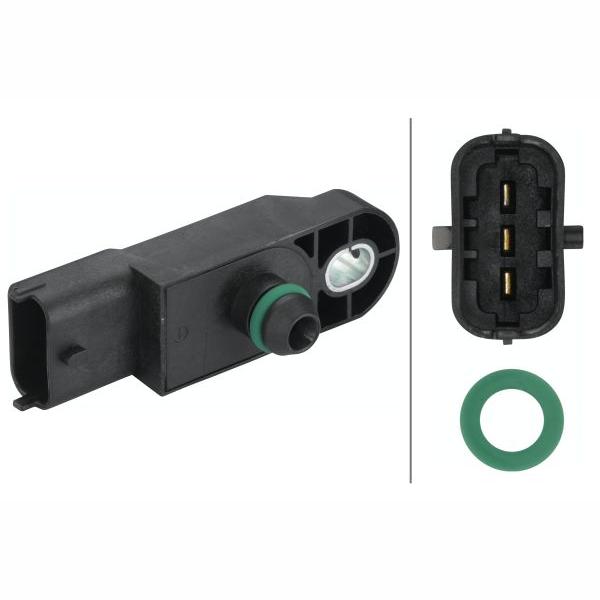 HELLA 400-751 Boost Pressure Sensor
