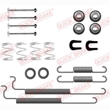 QUICK BRAKE QB105-0055 Brake Shoes Accessory Kit