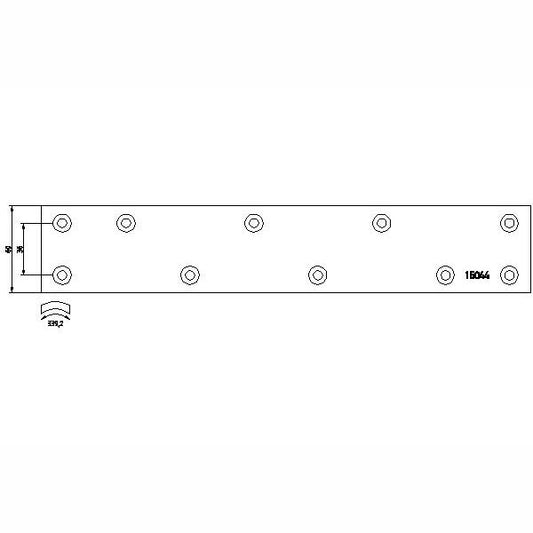 KIA 0K68A-44-410A Service Brake Cable Pull