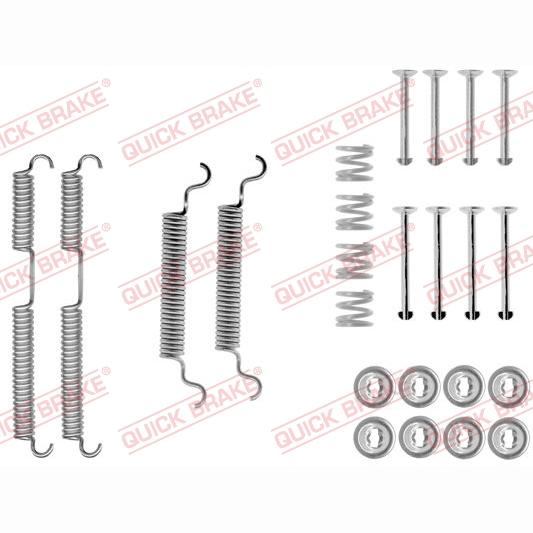 QUICK BRAKE QB105-0513 Brake Shoes Accessory Kit
