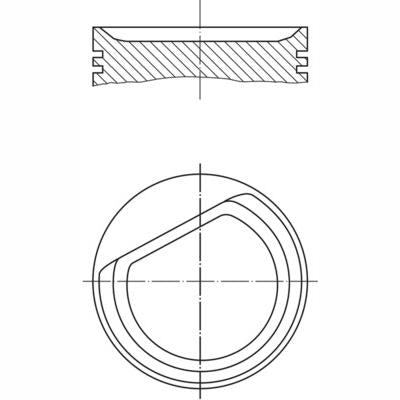 MAHLE 0032200 Piston