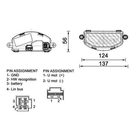 MAHLE ABR155000P Interior Blower Regulator