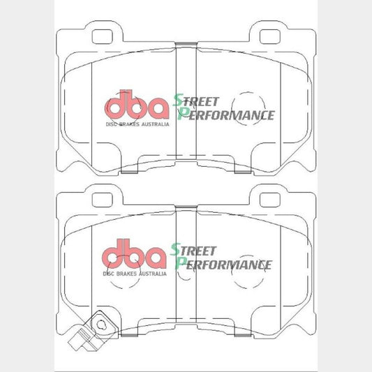 DBA DB2400SP High Performance Brake Pad Set