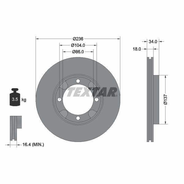IMPERGOM IMP27309 Brake Caliper Guide Bellow
