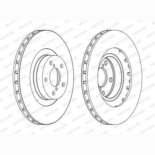 FERODO DDF1175C Brake Disc .