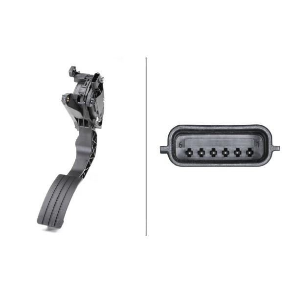 HELLA 978-711 Accelerator Pedal Position Sensor