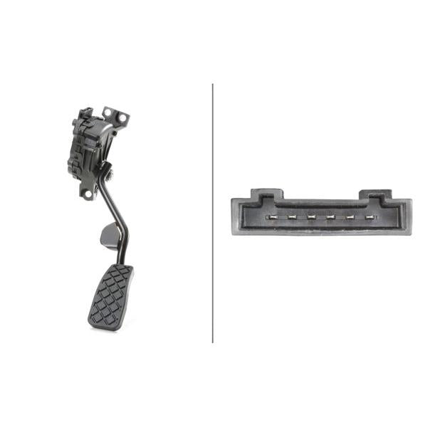 HELLA 026-701 Accelerator Pedal Position Sensor