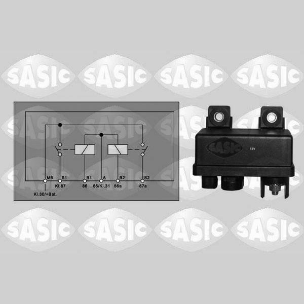 SASIC SAS9314005 Glow Plug System Relay