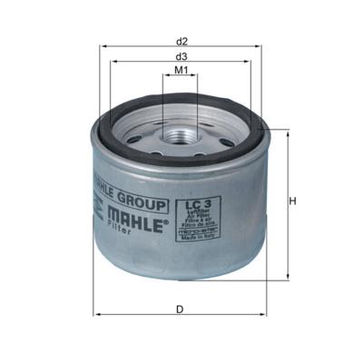 MAHLE LC3 Air Filter