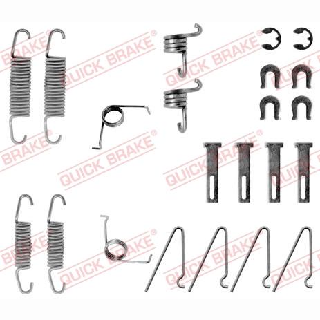 QUICK BRAKE QB105-0703 Brake Shoes Accessory Kit