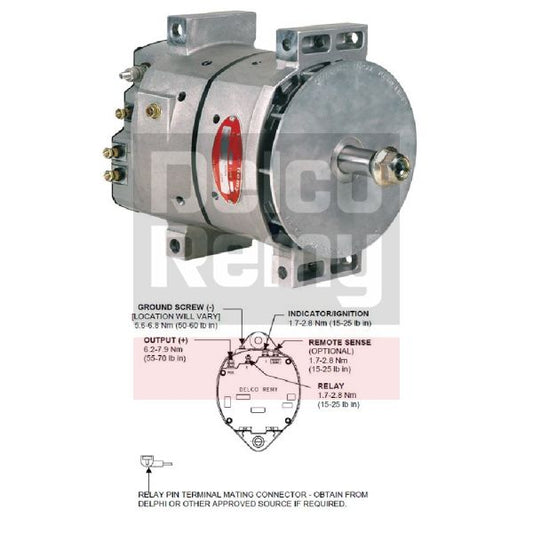 DELCO REMY 860055912B1 Alternator