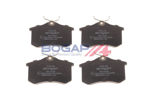 BOGAP A8210100 Brake Pad Set, Disc Brake | ML Performance Car Parts