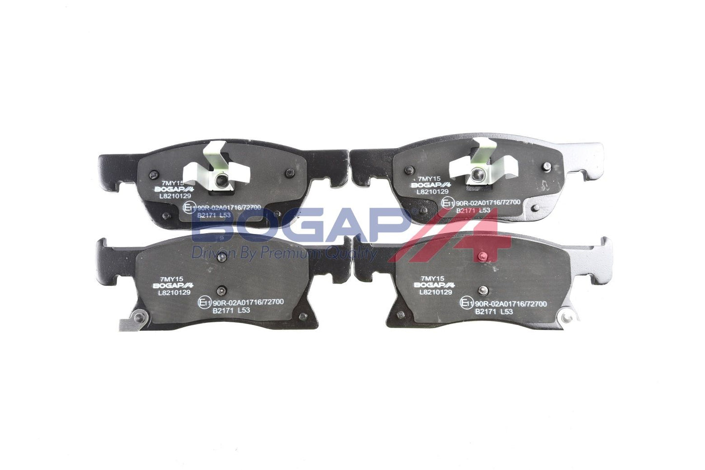 BOGAP L8210129 Brake Pad Set, Disc Brake | ML Performance Car Parts