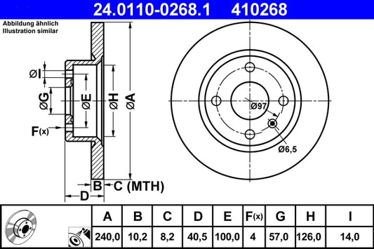 QUICK BRAKE QB109-0968 Disc Brake Pad Accessory Kit