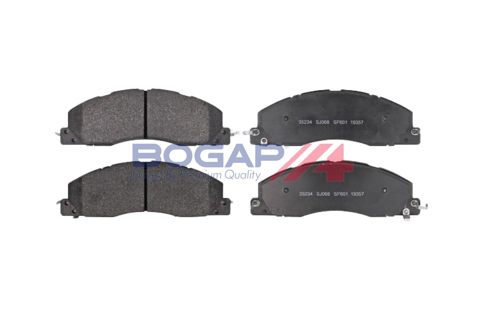 BOGAP W8210129 Brake Pad Set, Disc Brake | ML Performance Car Parts