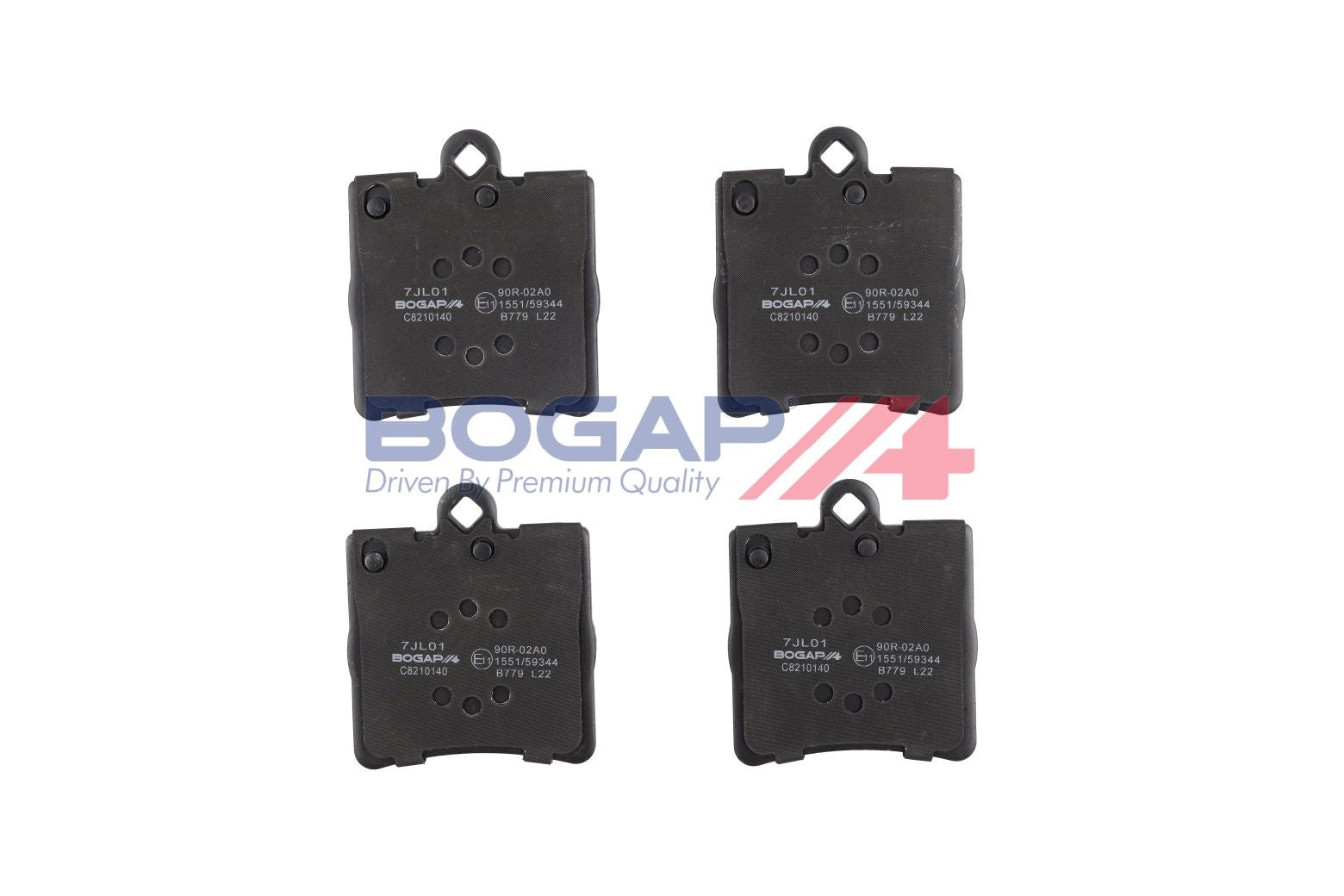 BOGAP C8210140 Brake Pad Set, Disc Brake | ML Performance Car Parts